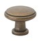 Gliderite Hardware 1-1/8 in. Antique Brass Round Classic Cabinet Knob, 5PK 5096-AB-5 - alternate 1